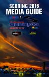 Cover of 12 Hours of Sebring Media Guide, 2016