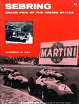 Programme cover of Sebring, 12/12/1959