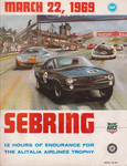 Programme cover of Sebring, 22/03/1969