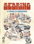 Programme cover of Sebring, 25/03/1972