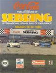 Programme cover of Sebring, 22/03/1980