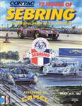 Programme cover of Sebring, 21/03/1992