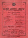 Programme cover of Semmering Hill Climb, 22/09/1907