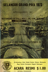 Programme cover of Shah Alam Circuit, 09/09/1973