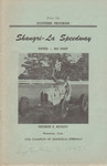 Programme cover of Shangri-La Speedway, 07/09/1947