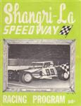 Programme cover of Shangri-La Speedway, 1971