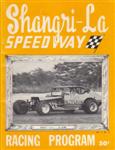 Programme cover of Shangri-La Speedway, 22/07/1972