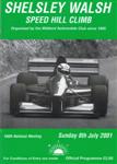 Programme cover of Shelsley Walsh Hill Climb, 08/07/2001