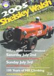 Programme cover of Shelsley Walsh Hill Climb, 03/07/2005