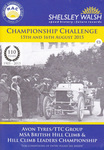 Programme cover of Shelsley Walsh Hill Climb, 16/08/2015