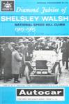 Programme cover of Shelsley Walsh Hill Climb, 13/06/1965