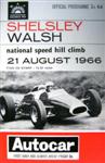 Shelsley Walsh Hill Climb, 21/08/1966
