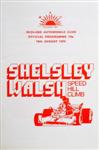 Programme cover of Shelsley Walsh Hill Climb, 18/08/1974