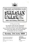 Programme cover of Shelsley Walsh Hill Climb, 03/06/1984