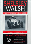 Programme cover of Shelsley Walsh Hill Climb, 22/07/1995