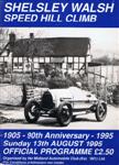 Programme cover of Shelsley Walsh Hill Climb, 13/08/1995