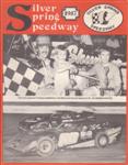 Programme cover of Silver Spring Speedway, 11/07/1987