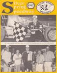 Programme cover of Silver Spring Speedway, 19/08/1987