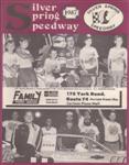 Programme cover of Silver Spring Speedway, 29/08/1987