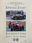 Programme cover of Silverstone Circuit, 14/04/2002