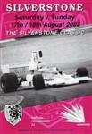 Programme cover of Silverstone Circuit, 18/08/2002