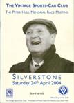 Programme cover of Silverstone Circuit, 24/04/2004