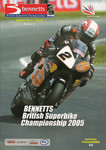 Programme cover of Silverstone Circuit, 21/08/2005