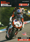 Programme cover of Silverstone Circuit, 29/04/2007