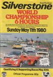 Programme cover of Silverstone Circuit, 11/05/1980