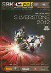 Programme cover of Silverstone Circuit, 05/08/2012