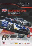 Programme cover of Silverstone Circuit, 02/06/2013