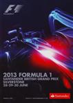 Programme cover of Silverstone Circuit, 30/06/2013