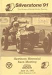 Programme cover of Silverstone Circuit, 15/06/1991