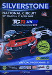 Programme cover of Silverstone Circuit, 01/04/2018