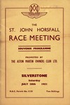 Programme cover of Silverstone Circuit, 28/07/1951