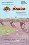 Programme cover of Silverstone Circuit, 06/10/1951