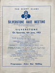 Programme cover of Silverstone Circuit, 06/06/1953
