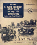 Programme cover of Silverstone Circuit, 28/08/1954