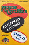 Programme cover of Silverstone Circuit, 23/04/1955