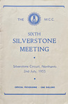 Programme cover of Silverstone Circuit, 02/07/1955