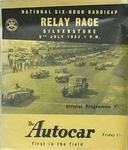 Programme cover of Silverstone Circuit, 09/07/1955