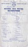 Programme cover of Silverstone Circuit, 27/07/1957