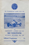 Programme cover of Silverstone Circuit, 28/09/1957