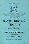 Programme cover of Silverstone Circuit, 17/05/1958