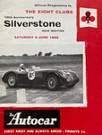 Programme cover of Silverstone Circuit, 06/06/1959