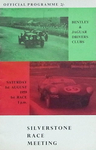 Programme cover of Silverstone Circuit, 01/08/1959