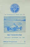 Programme cover of Silverstone Circuit, 19/09/1959