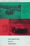 Programme cover of Silverstone Circuit, 26/09/1959