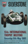 Programme cover of Silverstone Circuit, 06/05/1961