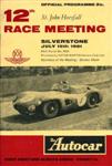 Programme cover of Silverstone Circuit, 15/07/1961